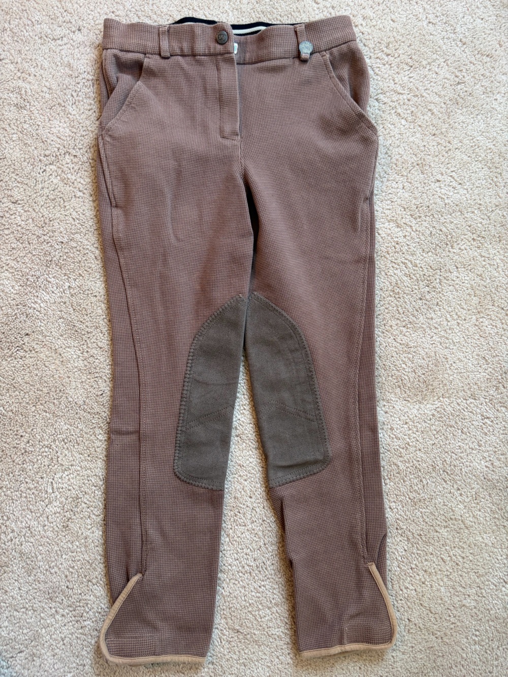 On Course Tan Equestrian Riding Breeches / Pants